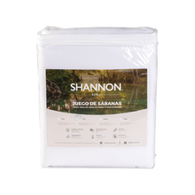 Cargar imagen en el visor de la galería, Set de sabanas microfibra Shannon
